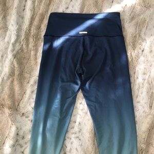 Aerie blue ombré leggings